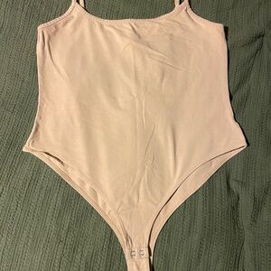 Forever 21 Plus Cream Bodysuit
